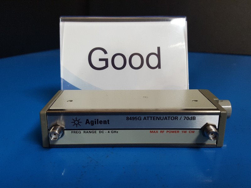 Agilent 8495G: Program Step Attenuator DC-4Ghz 70 dB (Opt. 002 011) – 0460