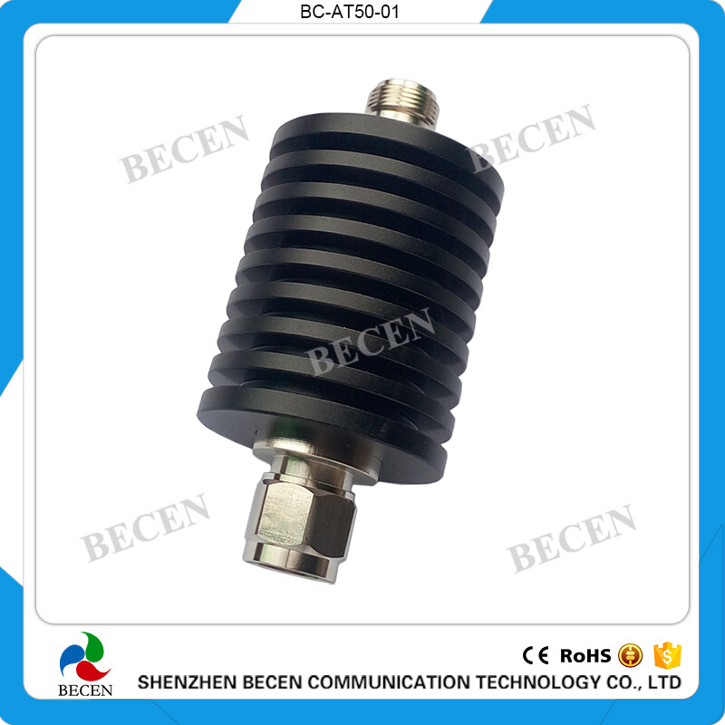 RF Fixed Attenuator 50W N 1dB Attenuator Plug male to Jack female 50Watt DC-3Ghz gallery