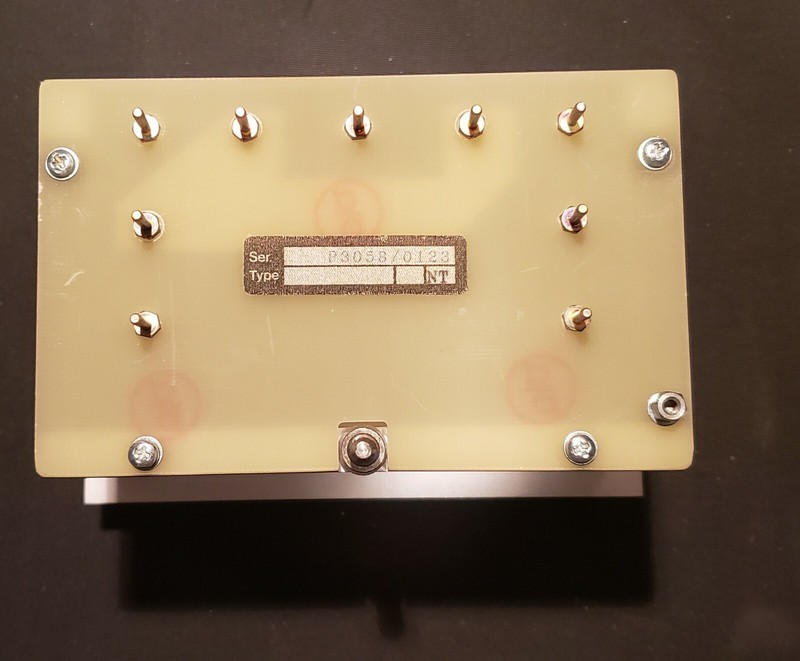 Six Bruker HP-300 MHz Attenuator Filter Boxes for NMR Fequencies RF Bandpass gallery