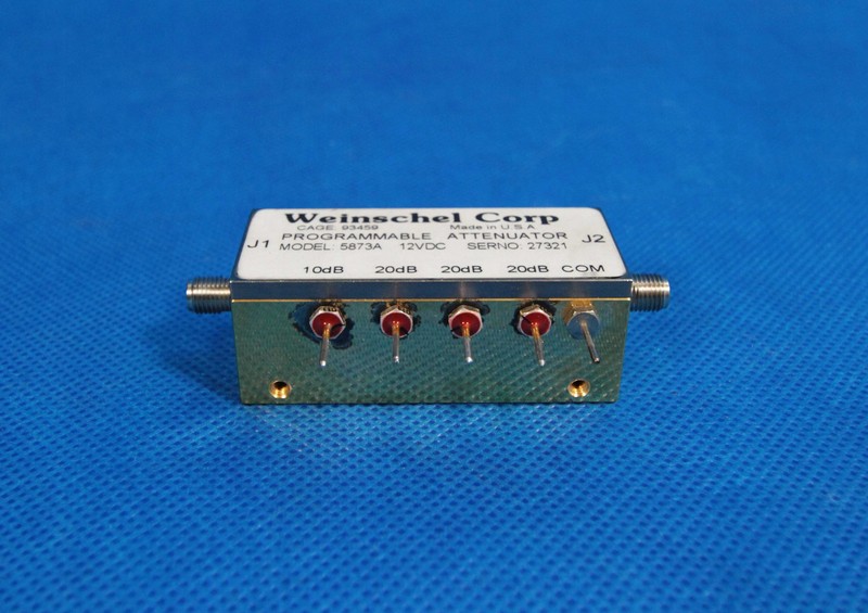 Weinschel 5873A Programmable Attenuator 12VDC gallery