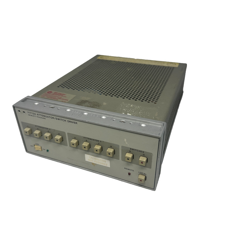 HP Hewlett Packard 11713A Attenuator Switch Driver GPIB Programmable RF Test gallery