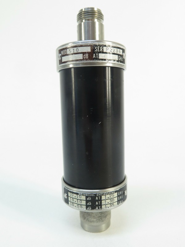 Weinschel Engineering Model 510 – 1.25GHz, 10dB Attenuator