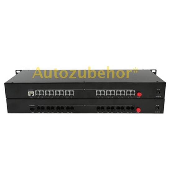 1 Pair New Optical Transceiver PCM Telephone Fiber Transmission 1/2/4/8/16 Port gallery