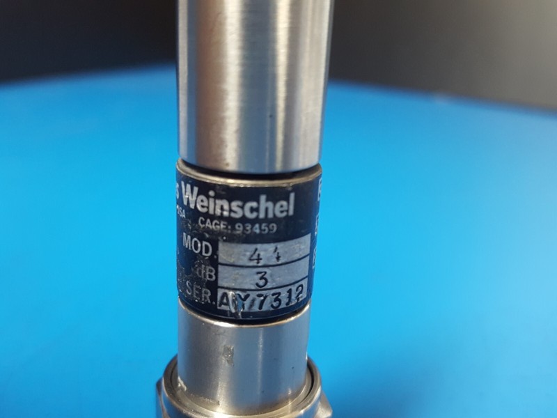Lucas Weinschel 44-3 : Coaxial Attenuator, 3dB DC-18 GHz 5 W (7312) gallery