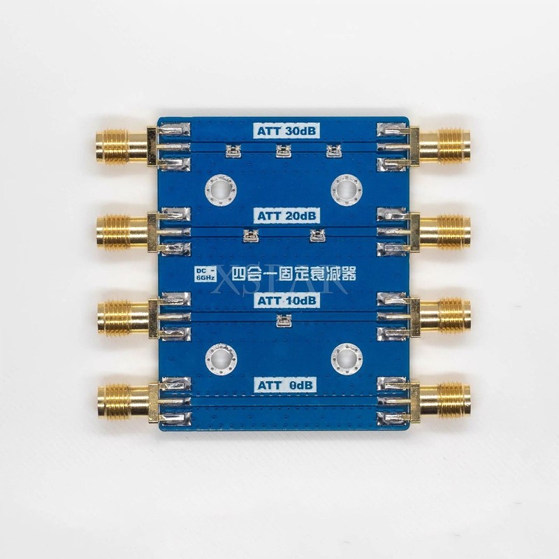 DC-6GHz Fixed Attenuator Module 0dB 10dB 20dB 30dB RF Attenuator with SMA Female gallery