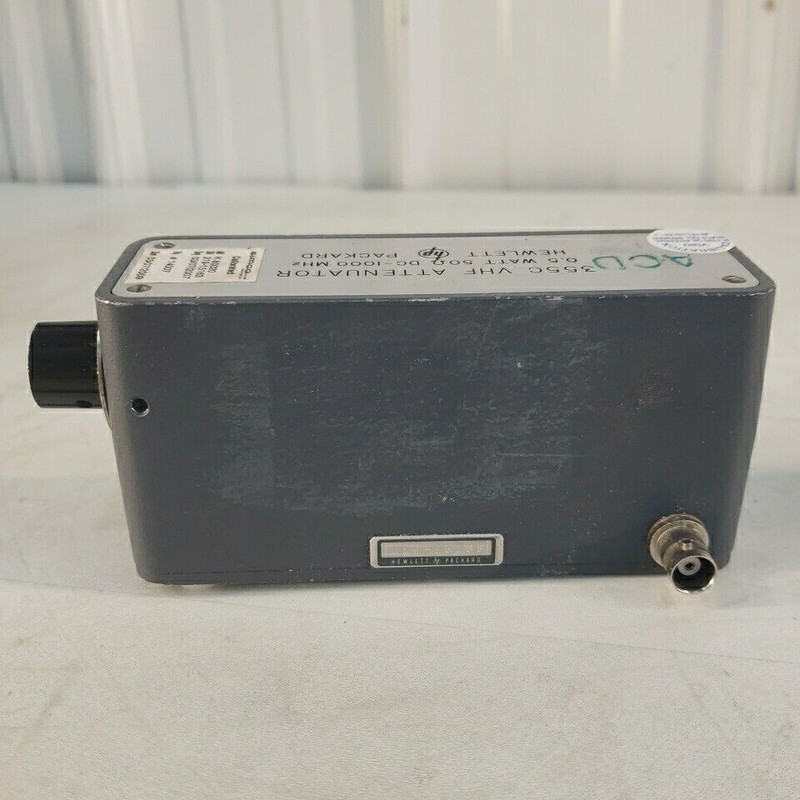 HP 355c VHF Attenuator 0.5W 50 Ohm DC-1000MHz General Electric Adjustable DB gallery