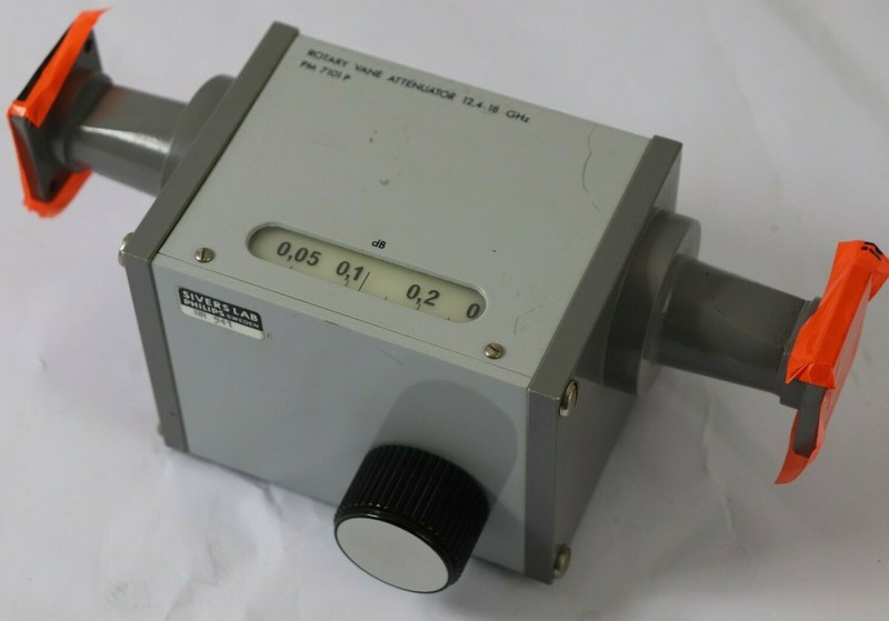 Sivers Lab Philips PM7101P Rotary Vane Attenuator 12,4-18 GHz, 60 dB, hs