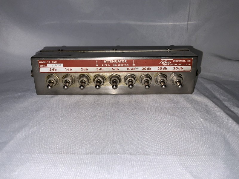 Telonic TG-9075 Attenuator .5db to 20db gallery