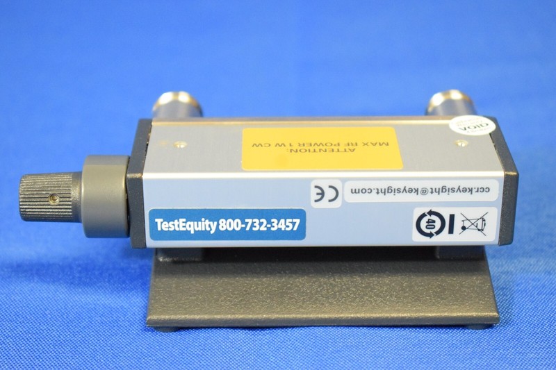 Keysight 8495B /001 Manual Step Attenuator DC to 18GHz 0 to 70dB 10dB steps gallery