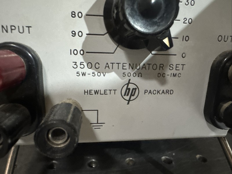HP 350c Attenuator Set Dc-inc 5w-50v gallery