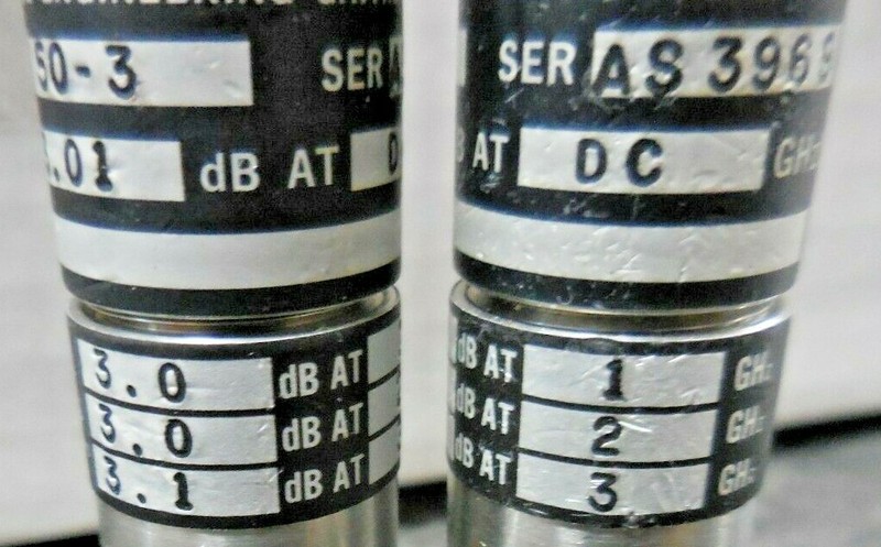 Weinschel Engineering Model 50-3 RF Coaxial Fixed Attenuator (3.01 dB @ DC GHz) gallery
