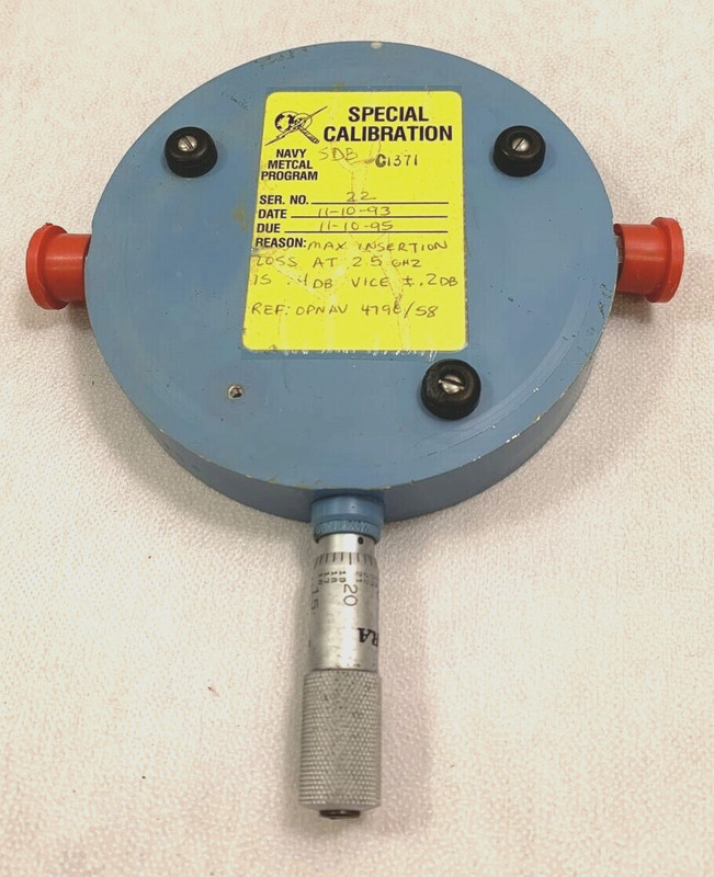 2-4GHZ 2000-4000MHZ N Variable Attenuator TT LINE ARRA 122 gallery