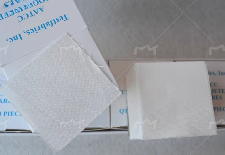 1000PCS/Box New 0101001 White Cotton Friction Cloth AATCC Standard 5*5cm gallery