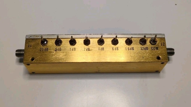 WEINSCHEL 3200-2 RELAY 12V SWITCHED PROGRAMMABLE ATTENUATOR gallery