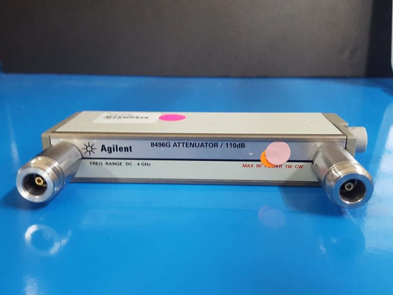 Agilent 8496G: Programmable Step Attenuator, 4 GHz, 110dB, W/Opt. 001 (0571) gallery
