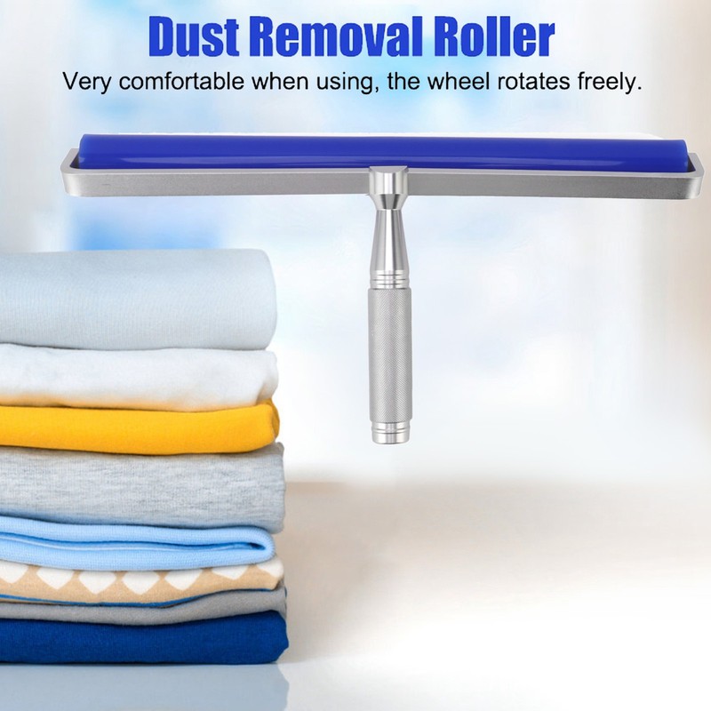 Dust Removal Roller Silicone Soft Aluminum Handle Anti Static For Film Fibers gallery