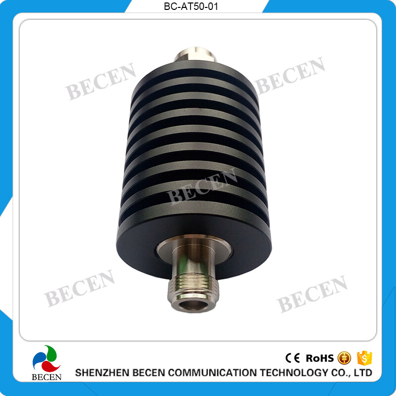 Mircowave 50W N 15dB Attenuator Plug male to Jack female 50 Watt DC-3Ghz 50ohm gallery