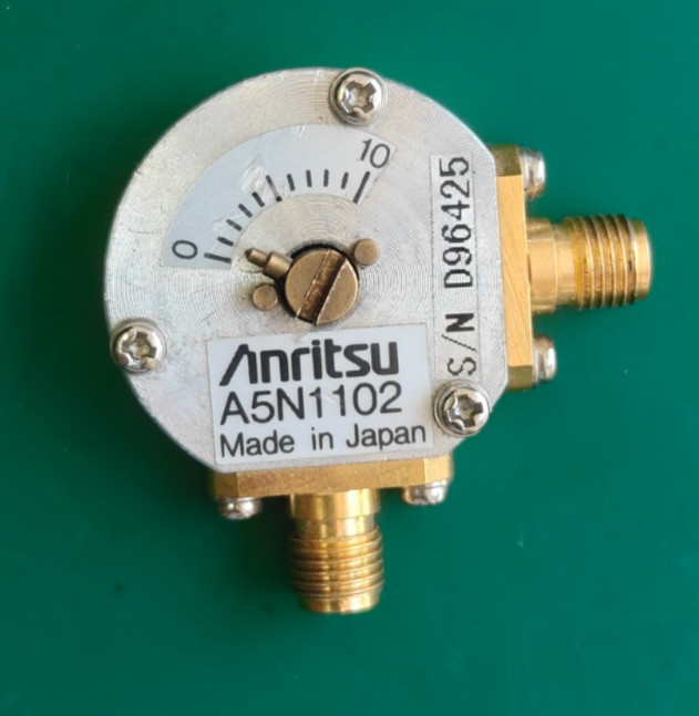 Anritsu A5N1102 Variable RF Attenuator SMA Adjustable 0–10 dB Japan