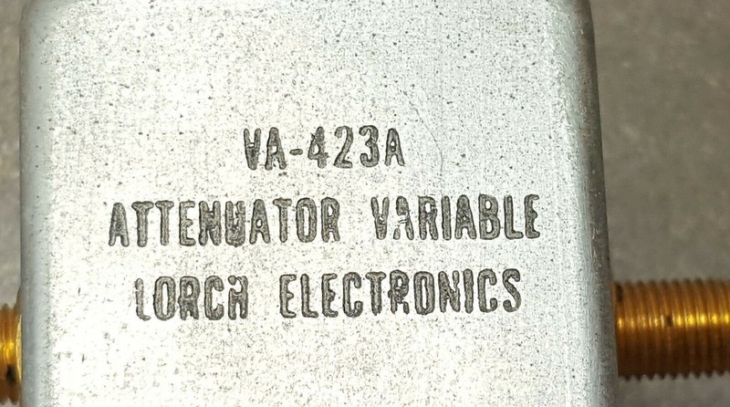 Attenuator variable VA-423A, Lorca electronics. gallery