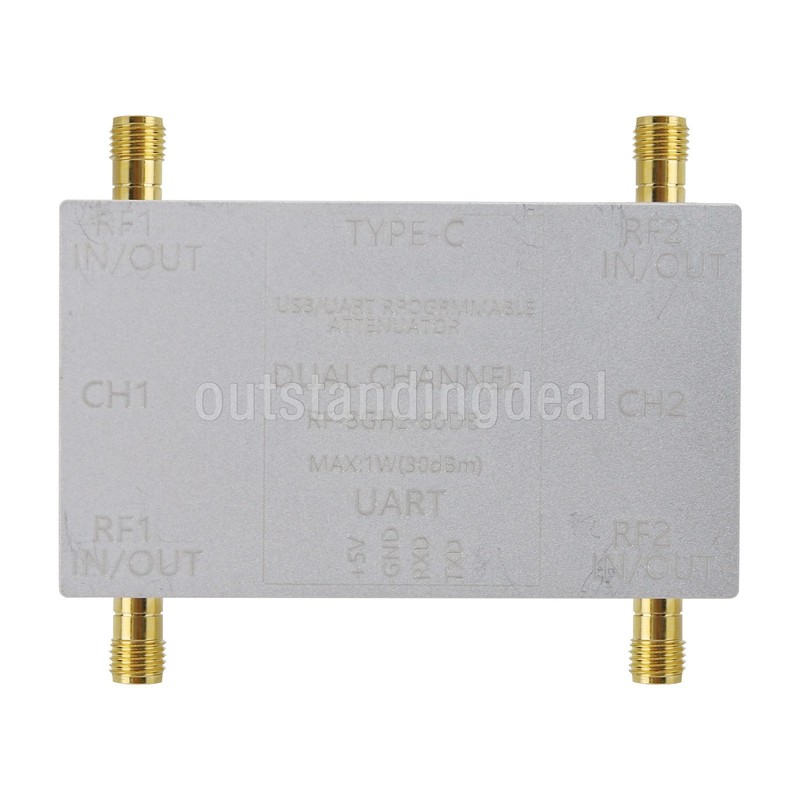RF-8GHz-60DB Programmable Attenuator + Type-C Cable + Offline Main Control Board gallery