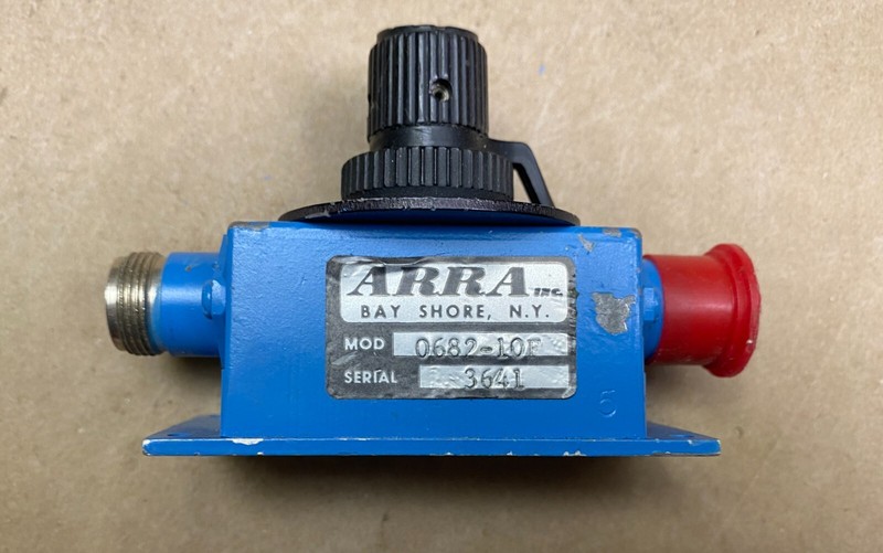 RF ARRA 0682-10F 0-10db 1W DC-250Mhz Variable Attenuator gallery