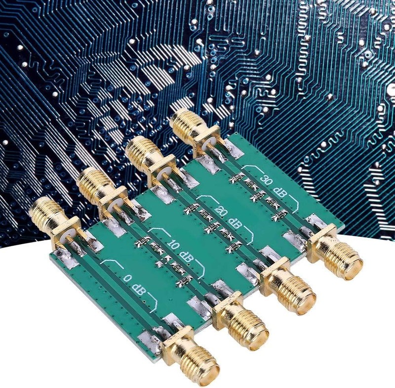 0.0GHz SMA Double Female Head RF Fixed Attenuator Module Board Electronic gallery