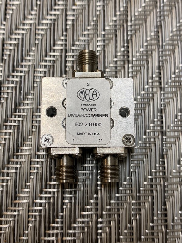 NEW - MECA Power Divider/Combiner, P/N: 802-2-6.000