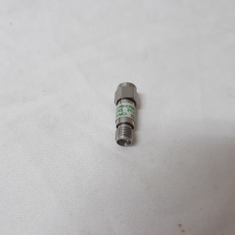 Weinschel 3T-20: Coaxial RF Attenuator 20 dB 2 W SMA(M) to SMA(F)