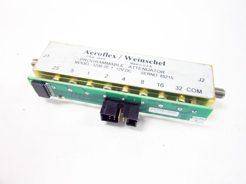 AEROFLEX WEINSCHEL 3200-2E-1 PROGRAMMABLE ATTENUATOR 3200 SERIES DC - 3 GHz