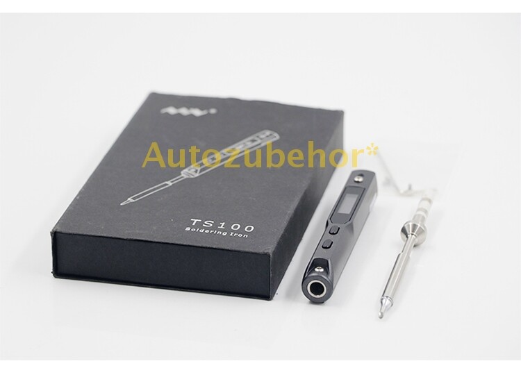 TS100 Intelligent Mini Soldering Iron Welding Pen DC 12-24V Interface DC5525 New gallery