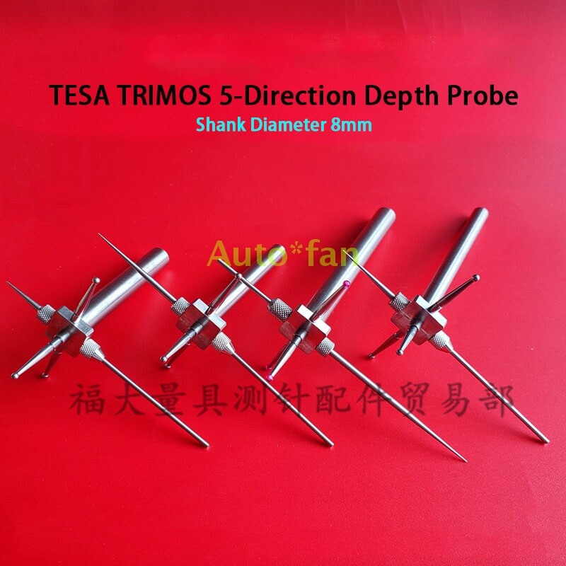 1Set 60 80 120mm Height Indicator Probe 5-Direction gallery