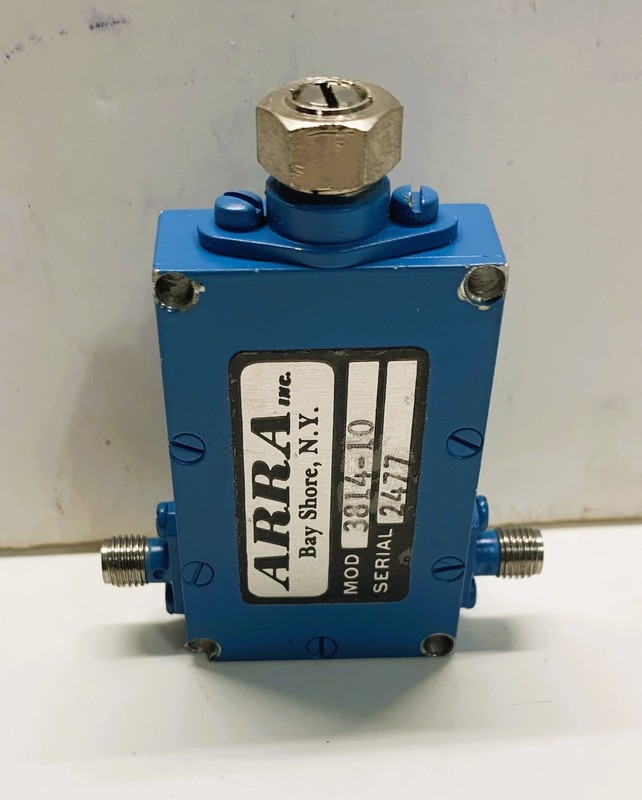 ARRA 3814-10 COAXIAL VARIABLE ATTENUATOR 10 Db, 5W gallery