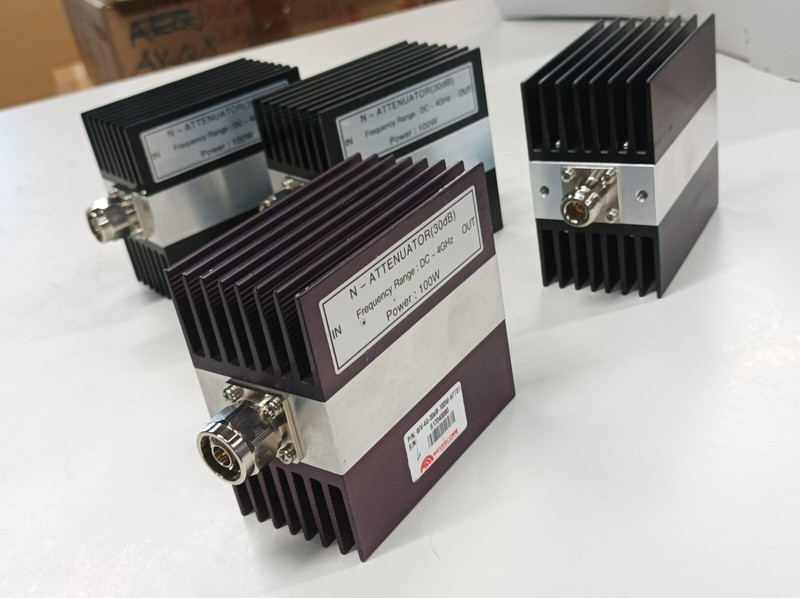 Wevercomm WV-4G-30dB-100W-ATT01, N attenuator 30dB, DC-4GHz, 100W, set: 72pcs # gallery