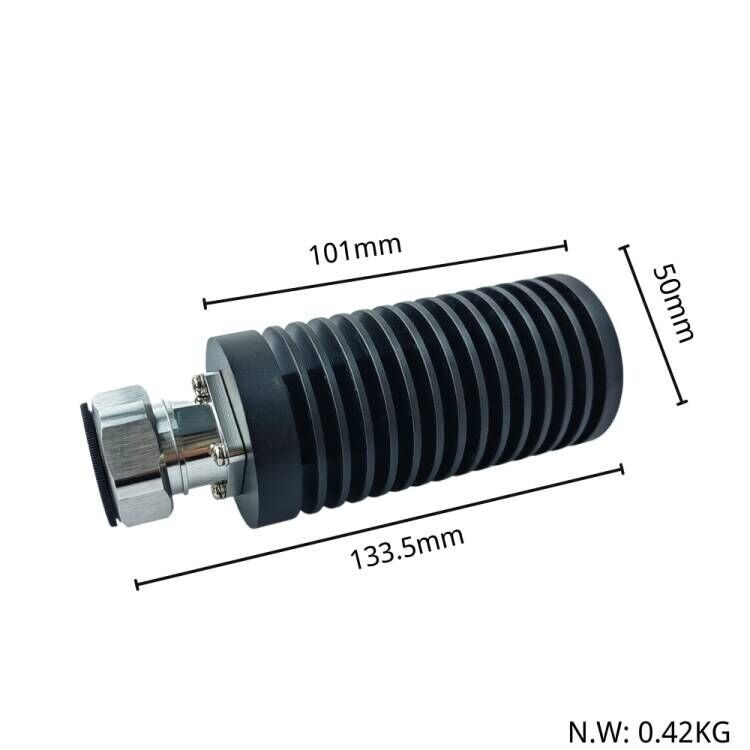 50W 7/16 DIN connector rf dummy load DIN-J termination load 50 ohm 3GHz gallery