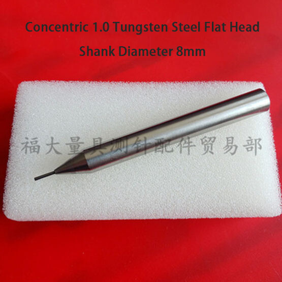 1 PC New Concentric 1-2.0 Tungsten Flat Head TESA TRIMOS Height Indicator Probe