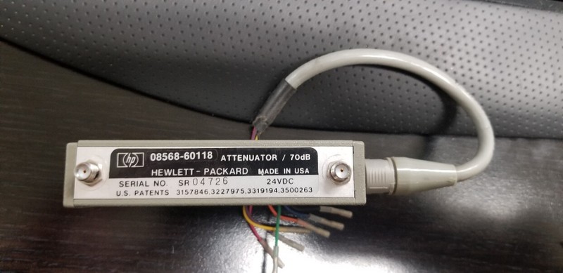 HP/Agilent 08568-60118 70dB Attenuator