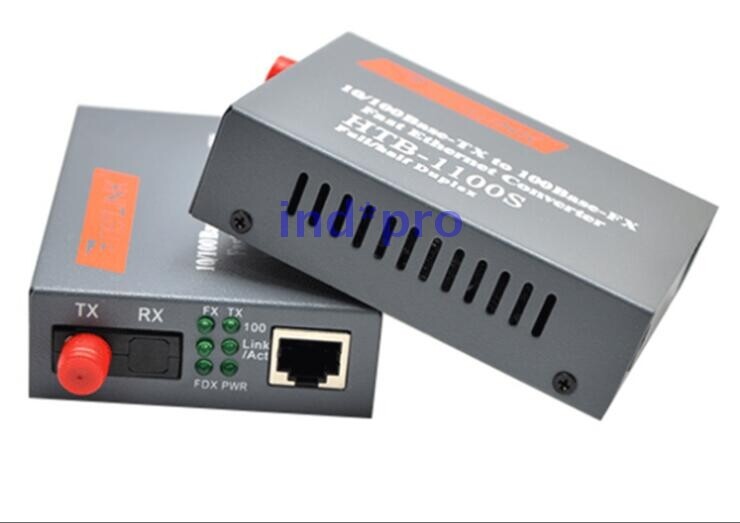 HTB-1100S 10/100 Base-TX To 100 Base-FX Single Fiber WDM Fast Ethernet Converter gallery