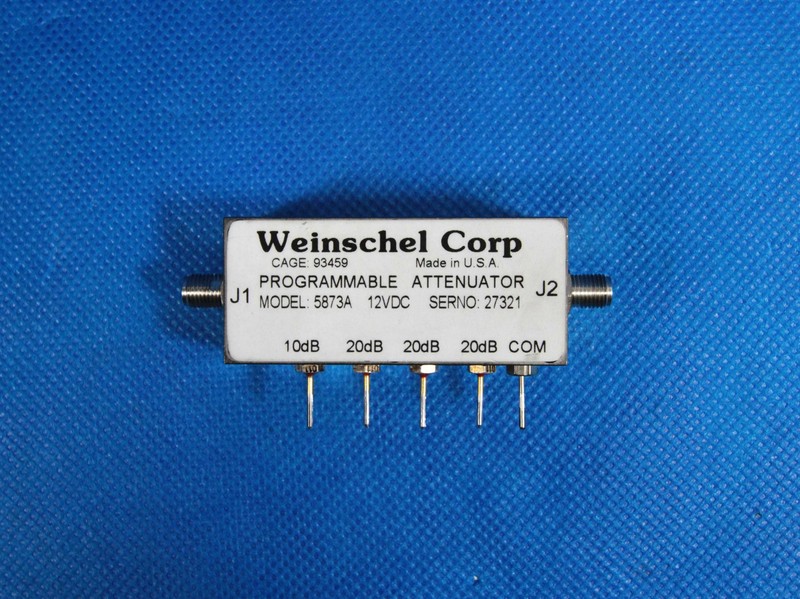 Weinschel 5873A Programmable Attenuator 12VDC gallery