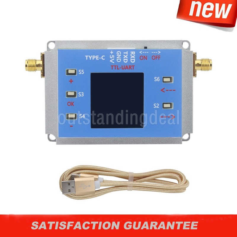 9K-8GHz Digital Programmable Controlled Attenuator Module 60dB TFT Display os67