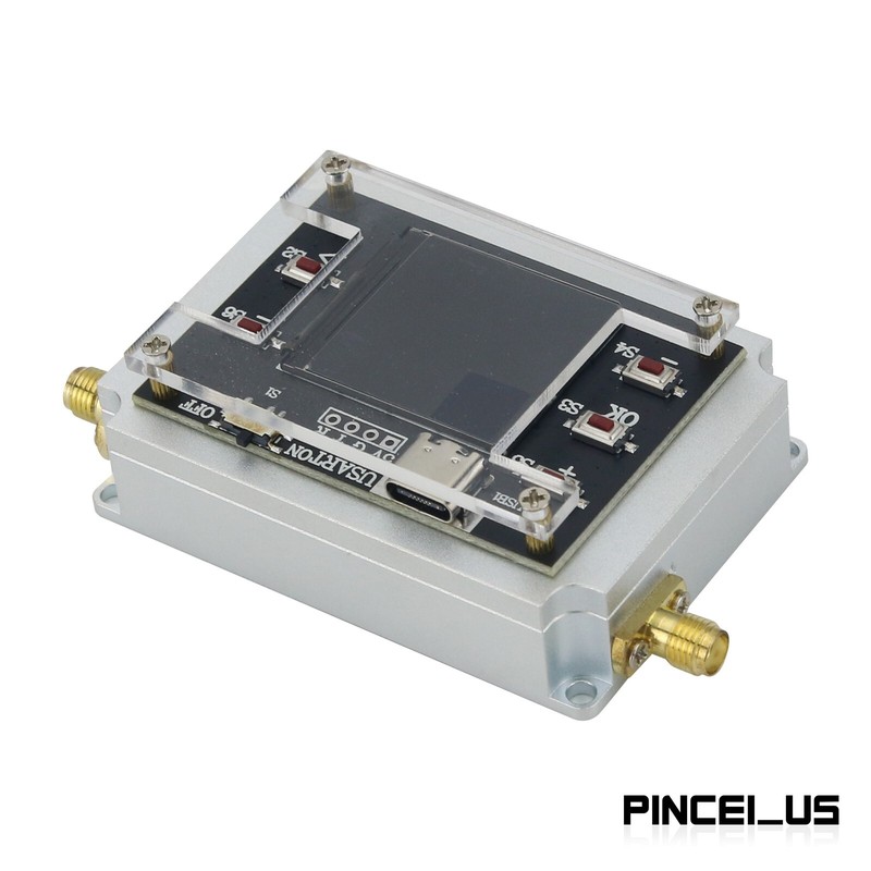 DC-3GHz Digital Programmable Attenuator CNC Isolation Attenuator 1.3" TFT Screen gallery