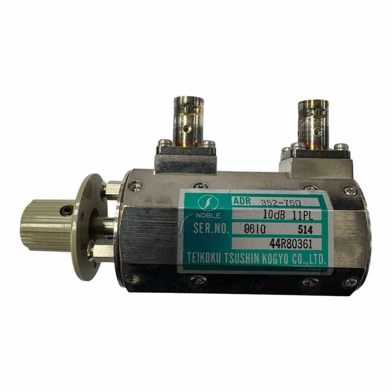 ADR352-75 Noble Rotary Variable Attenuator 75ohms BNC 0-10db 1db/step gallery