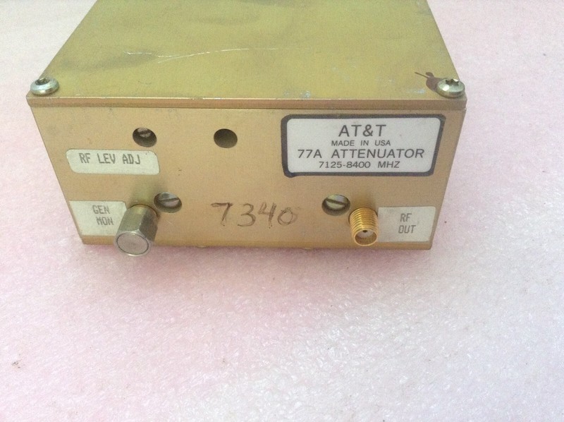 ATT 77A Attenuator 7125-8400 MHz gallery