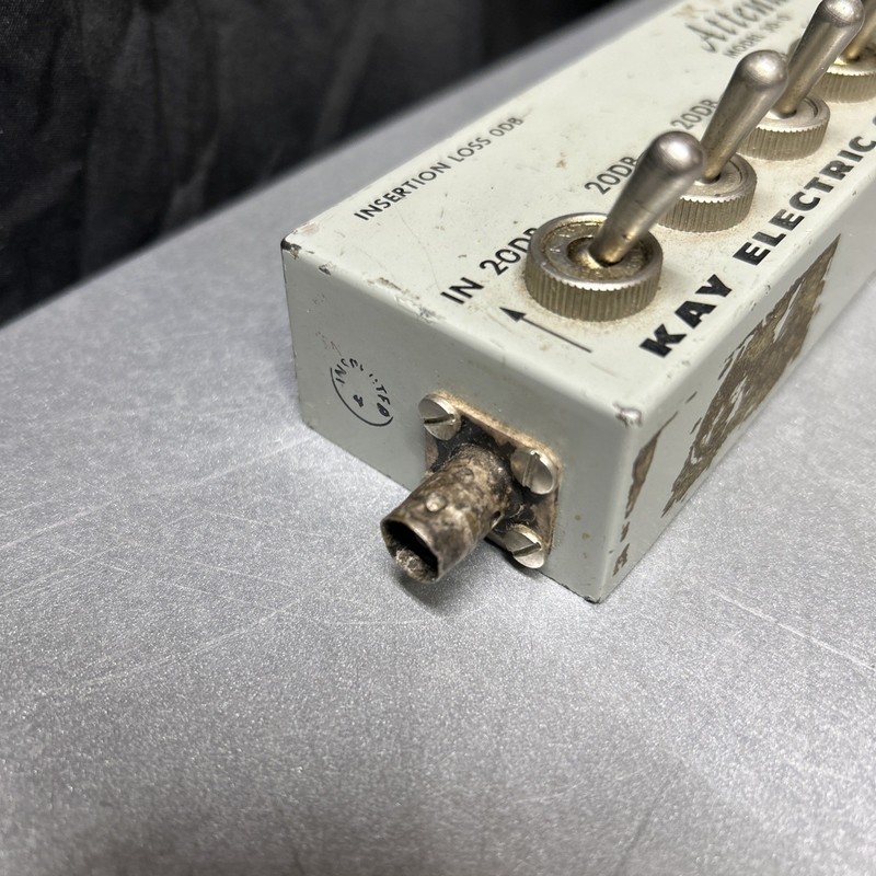 Kay Electric Attenuator Model 30-0 - 432D 50-ohm 1 Watt ~ USED ~ Untested gallery