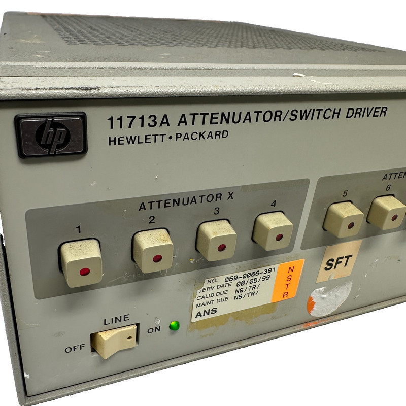 HP Hewlett Packard 11713A Attenuator Switch Driver HP-IB Interface gallery