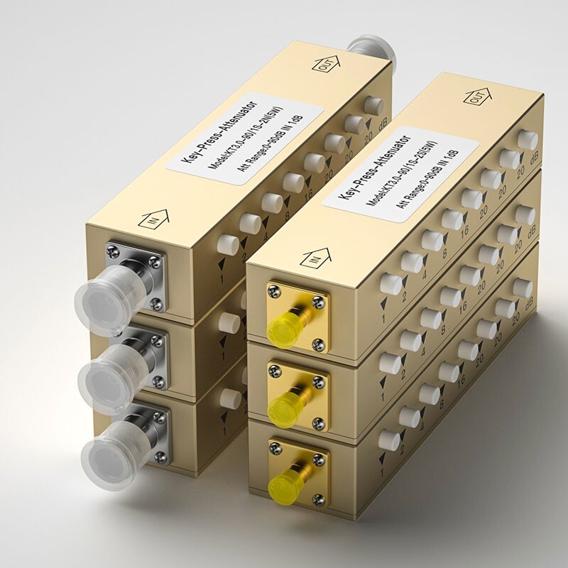 N-KK 10W 90DB 0-3GHz Variable Attenuator RF Attenuator with N-K-K Connector ot25 gallery