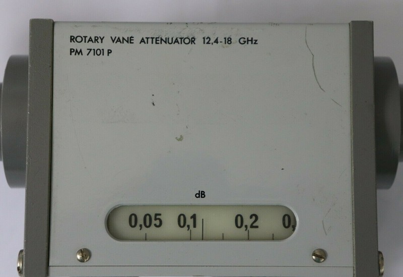 Sivers Lab Philips PM7101P Rotary Vane Attenuator 12,4-18 GHz, 60 dB, hs gallery