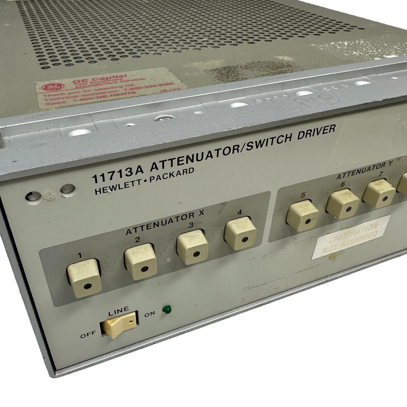 HP Hewlett Packard 11713A Attenuator Switch Driver GPIB Programmable RF Test gallery