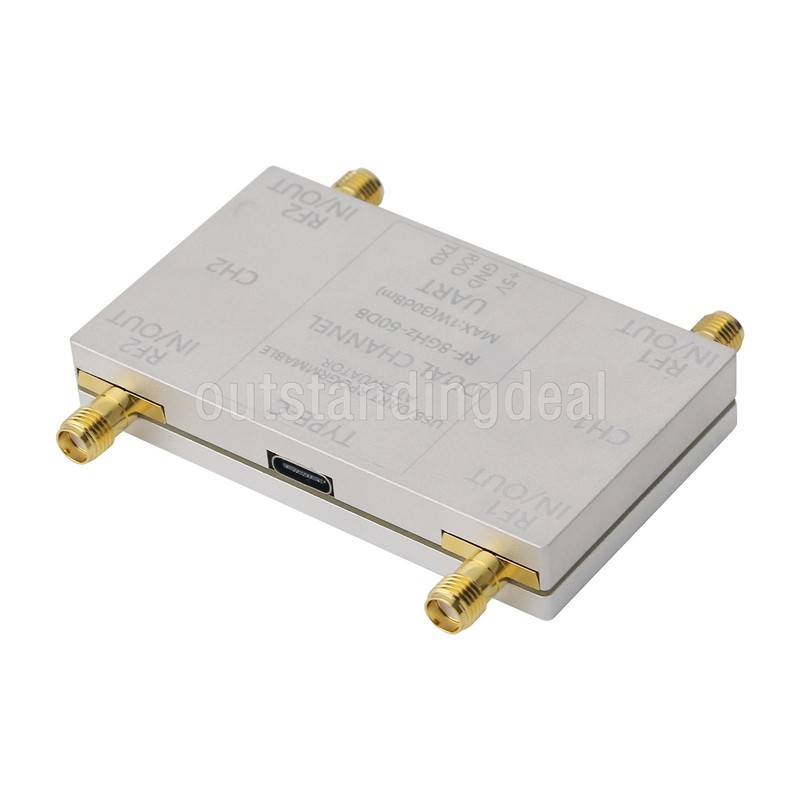 LF-8GHz Dual Channel RF Attenuator Module + Offline Control Module + TTL Cable gallery