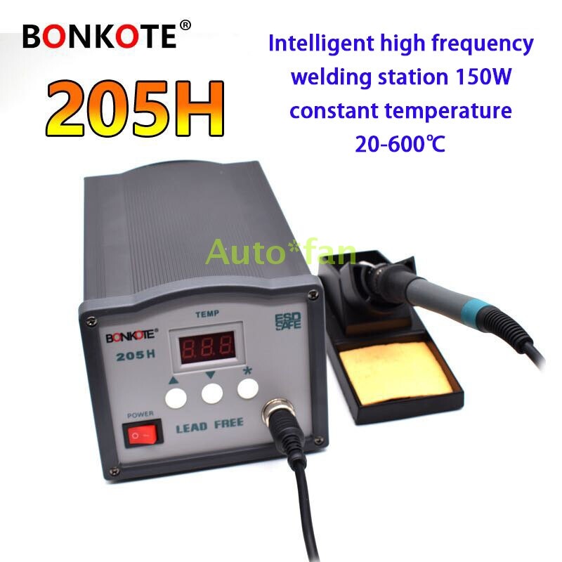 1X Intelligent Digital Display HF Soldering Station Kit 205H 150W