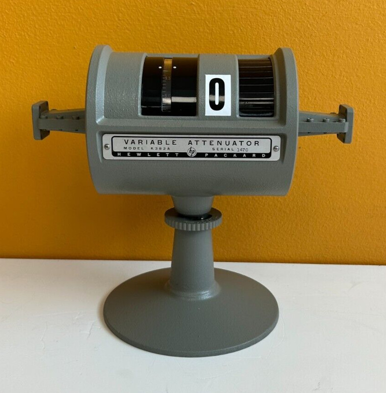HP K382A (WR-42) 18 to 26.5 GHz, 1 Watt, Waveguide Variable Attenuator. Tested!
